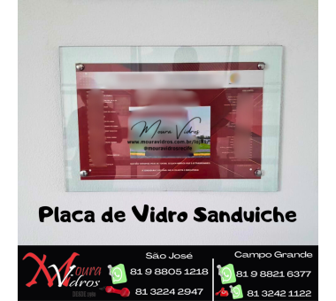 PLACA DE FORMATURA DE VIDRO